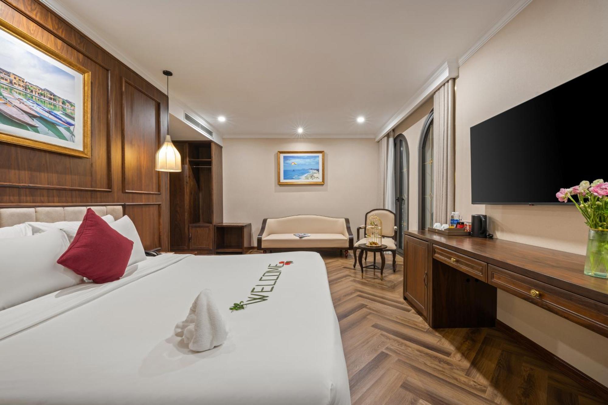 Golden Lotus Luxury Hotel Danang - Complimentary Daily Afternoon Tea Exterior foto