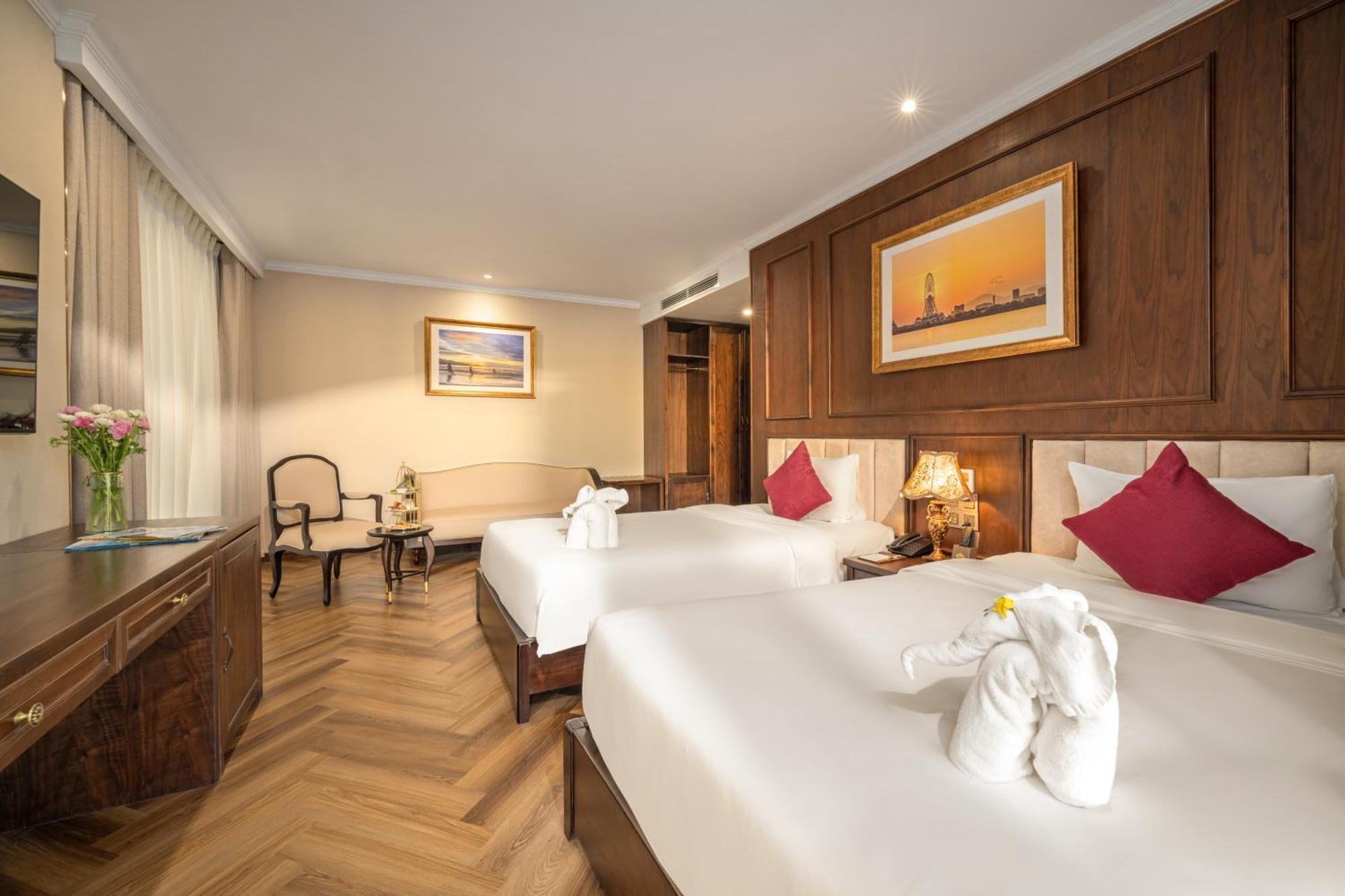 Golden Lotus Luxury Hotel Danang - Complimentary Daily Afternoon Tea Exterior foto